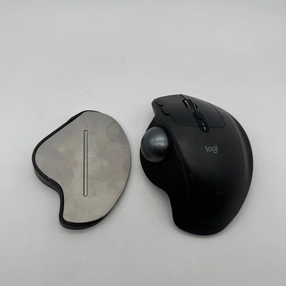 Logitech MX‎ Ergo Wireless Trackball Mouse Graphite M-R0065 with Riser Base